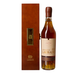 洋酒 Laubade 1970朗巴德 郎巴德1970年份雅文邑白兰地500ml