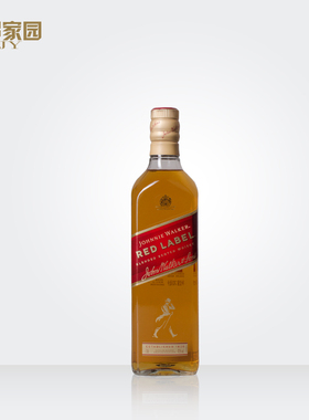 郎家园洋酒包邮JohnnieWalker Red尊尼获加红方Scotland威士忌酒