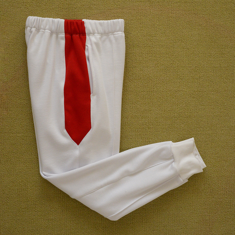 春秋款人大附中同款校服裤子冬季加绒加厚束脚校裤夏季薄款宽松版