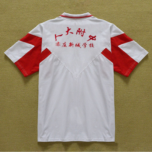 人大附中亦庄新城校服夏季薄款速干纯棉短长袖T恤七分五分长短裤