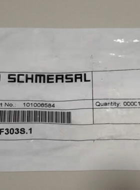 schmersal施迈赛触点模块EF303S.1订货号101006584全新原装现货