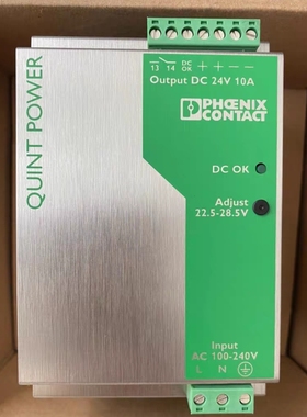 菲尼克斯开关电源模块QUINT-PS-100-240AC/24DC/10订货号2938604