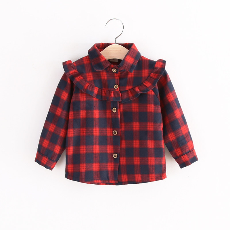 Chemise fille à manche longue - Ref 2084943 Image 1