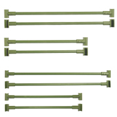 花架扣子园艺架支柱配件夹子阳台种菜支架塑料夹塑管连接扣卡扣