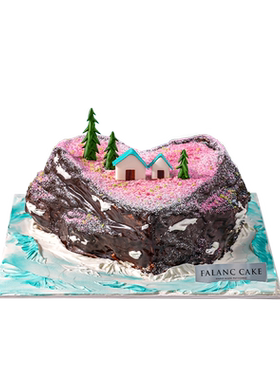 FALANC生日蛋糕动物奶油