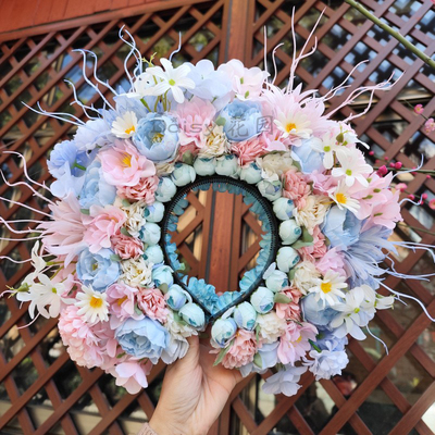 泉州非遗浔埔女簪花围头发饰汉服绢花明星同款民族风拍照发箍花环