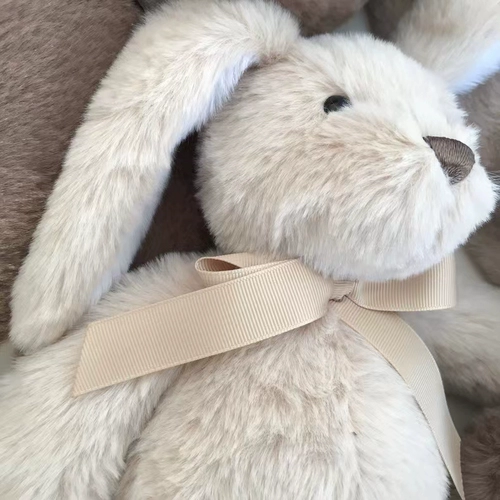 Милый плюшевый кролик, детская успокаивающая игрушка, тряпичная кукла, подарок на день рождения