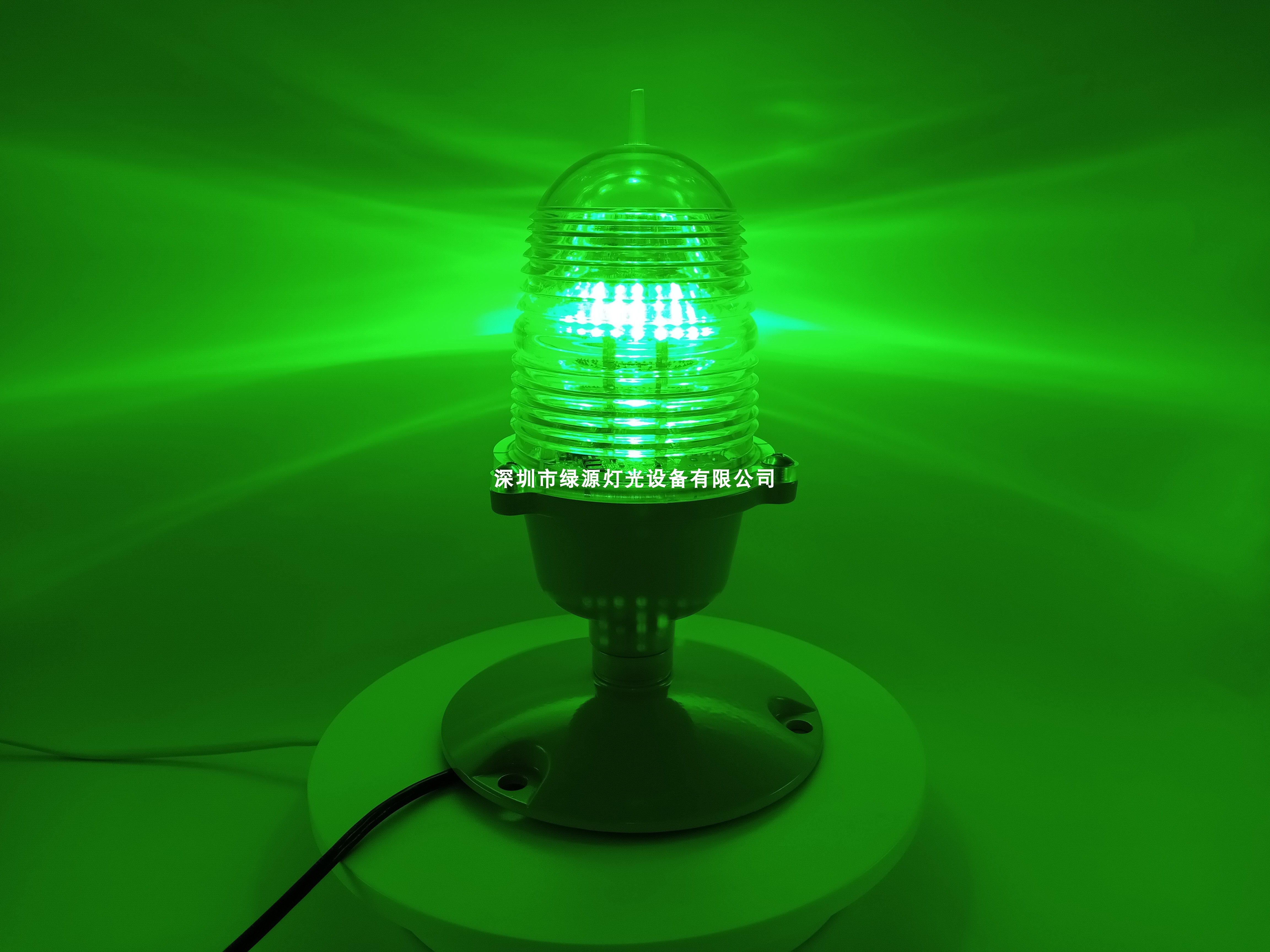 边界灯接地离地区灯建航绿光恒定