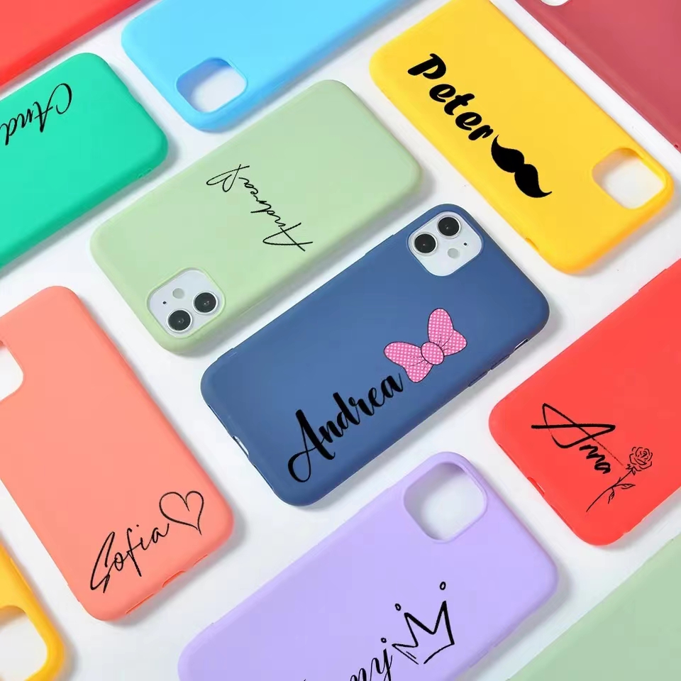 定制手机壳名字任何型号