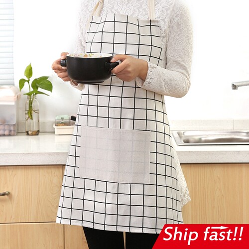 围裙 women chef kitchen apron dress cooking waterproof