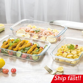 dish baking glass plates heat resistant oven microwave