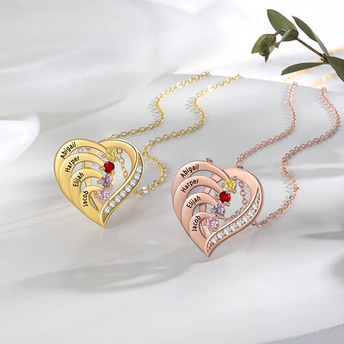 Customized Mother's Day gift name necklace women
