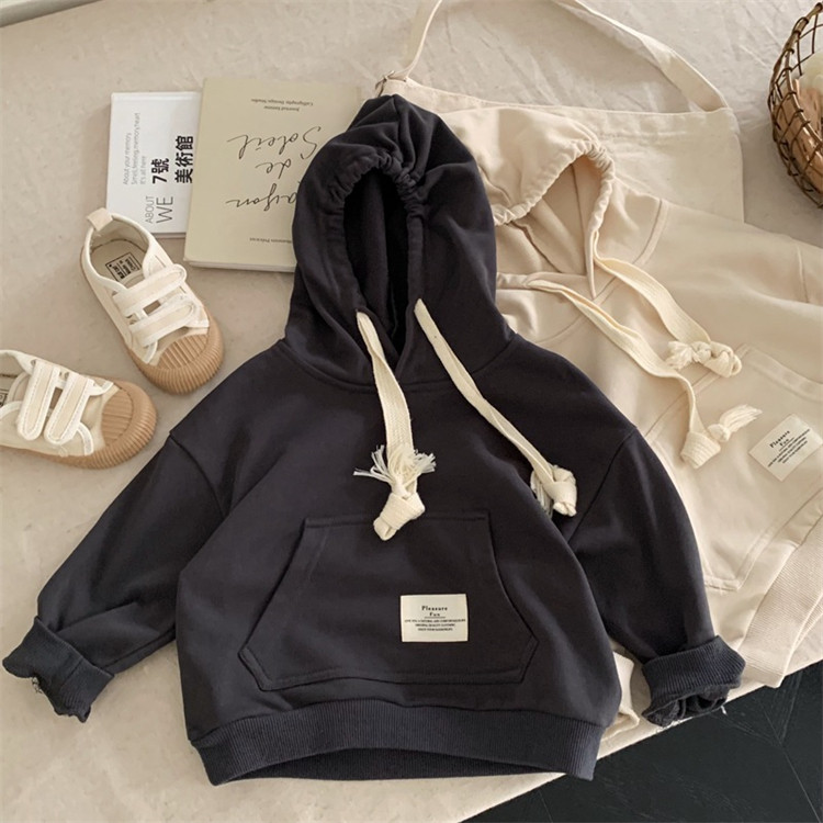 童装男女童卫衣日系儿童春装连帽套头衫秋季2025新款春中小童外套