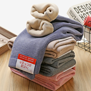 打底裤 儿童加绒加厚保暖裤 中大童男童双面绒秋裤 新款 6102 2025冬季