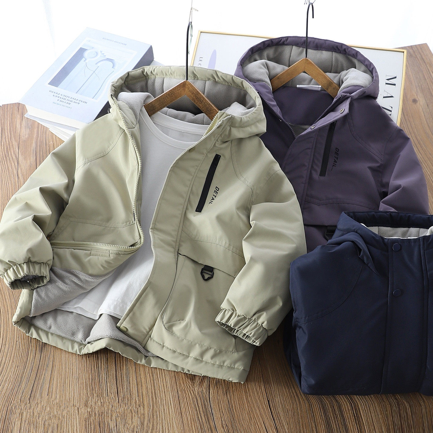 男童加棉加厚连帽冲锋衣外套冬季保暖棉衣棉袄儿童中大童棉服7236,童装/婴儿装/亲子装,棉袄/棉服,淘宝优惠券,粉丝福利购,淘宝优惠卷