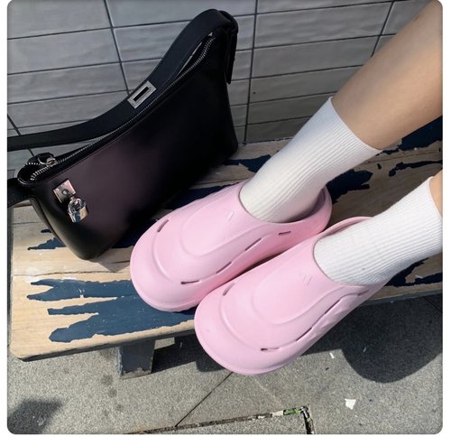 adidas OZWAVE CLOG 休闲舒适百搭 jr6756温州ys仓