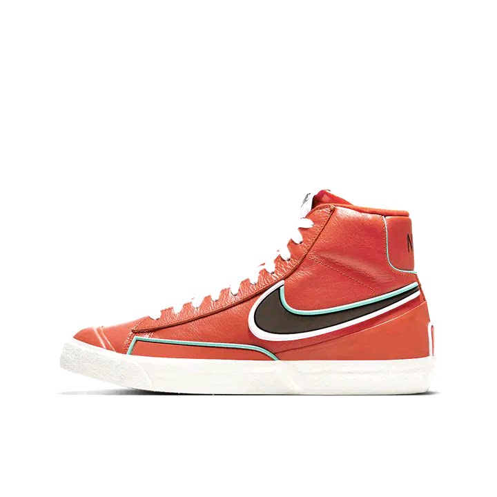 Nike Blazer 板鞋 经典复古防滑舒适百搭 红 DA7233-800 温州qz仓