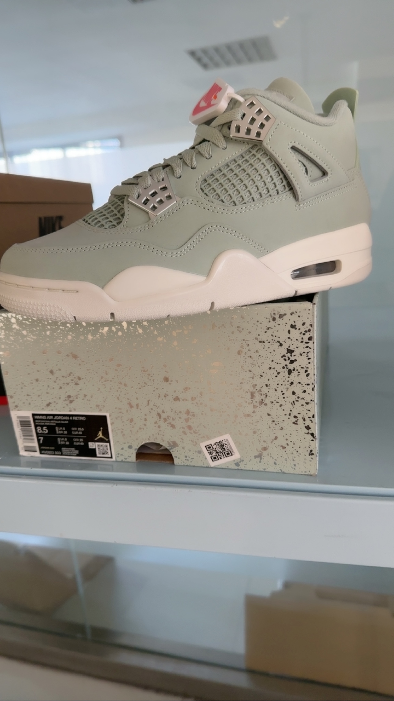 JORDAN JORDAN Air Jordan 4 AJ4薄荷绿中帮复古篮球鞋HV0823-003