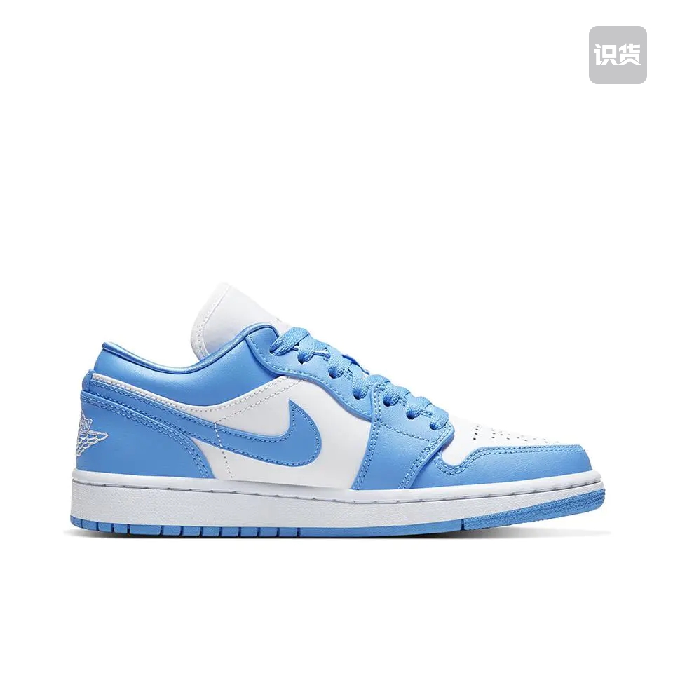 Air Jordan 1 Low AJ1白蓝北卡蓝低帮篮球鞋AO9944-441 广东PP仓2