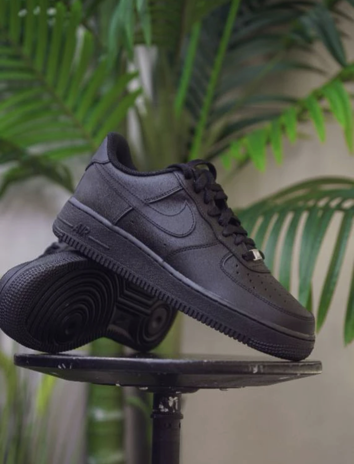 耐克 Air Force 1空军一号轻便板鞋男款黑色 CW2288-001深圳DDH仓