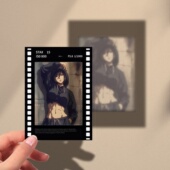 进击 巨人透明胶片拍立得仿黑胶三笠艾伦阿尔敏