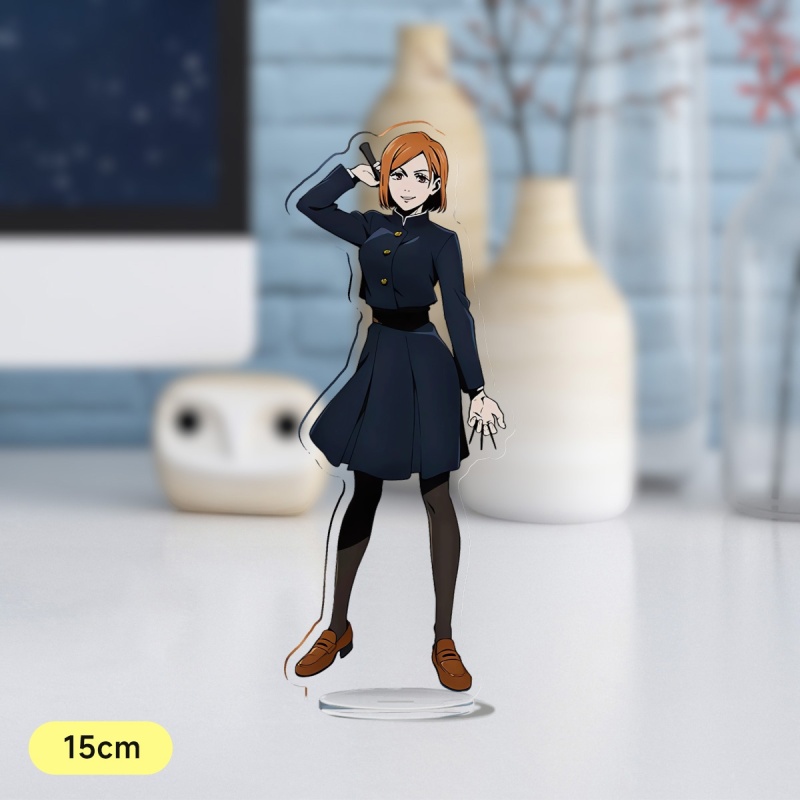 动漫咒术回战涩谷事变钉崎野蔷薇15cm亚克力立牌桌面摆件二次元