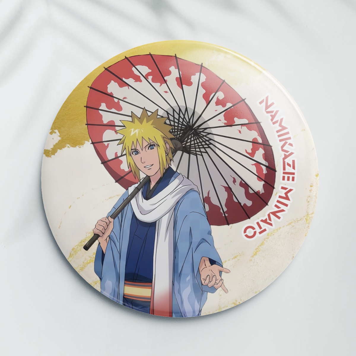 火影忍者25周年周边水门自来也鸣人卡卡西纲手琳动漫徽章挂件吧唧