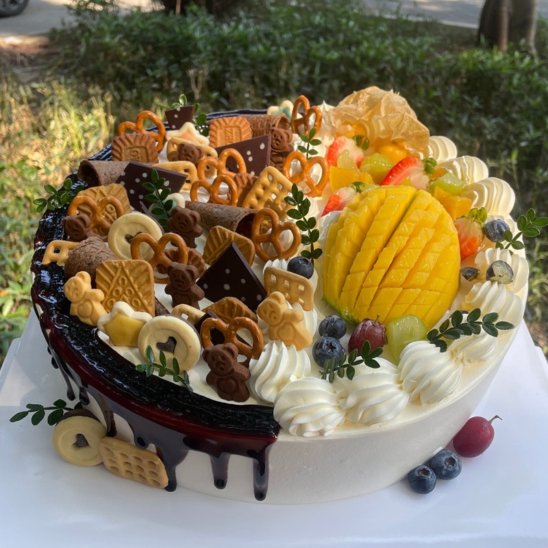 创意定制新鲜现做水果生日蛋糕同城配送福州深圳东莞北京上海成都,零食/坚果/特产,生日/节日蛋糕,淘宝优惠券,粉丝福利购,淘宝优惠卷