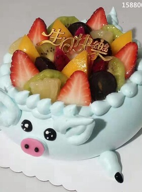 卡通深圳东莞福州生日蛋糕定制
