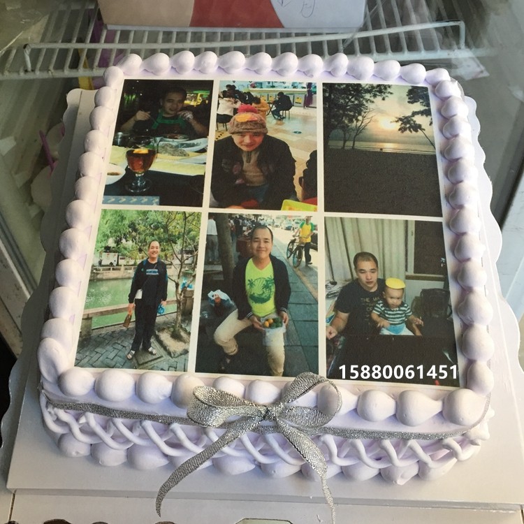 北京数码相片全国福州同城生日蛋糕玫瑰花瓣七夕抖音心形照片定制,零食/坚果/特产,生日/节日蛋糕,淘宝优惠券,粉丝福利购,淘宝优惠卷