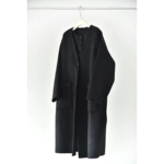 QINGQING一九二三｜‘全羊毛大衣’ 百搭长款宽松双面羊毛呢外套