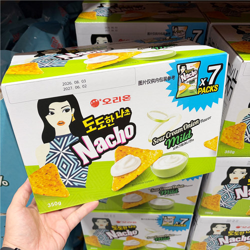山姆酸奶油洋葱味玉米片350g