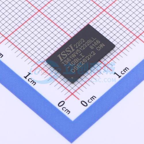 IS61WV51232BLL-10BLI TFBGA-90(8x13) 静态随机存取存储器(SRAM)