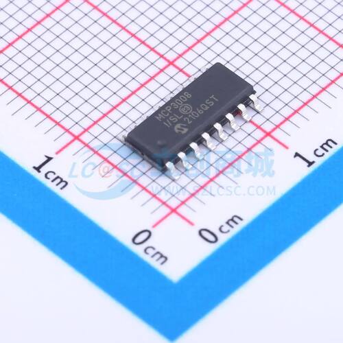 MCP3008-I/SL SOIC-16 模数转换芯片ADC MICROCHIP(美国微芯)全新