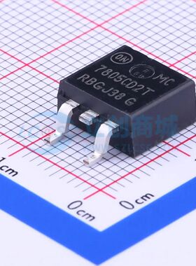 MC7805CD2TG TO-263-2 线性稳压器(LDO) ON(安森美)原装正品 电子
