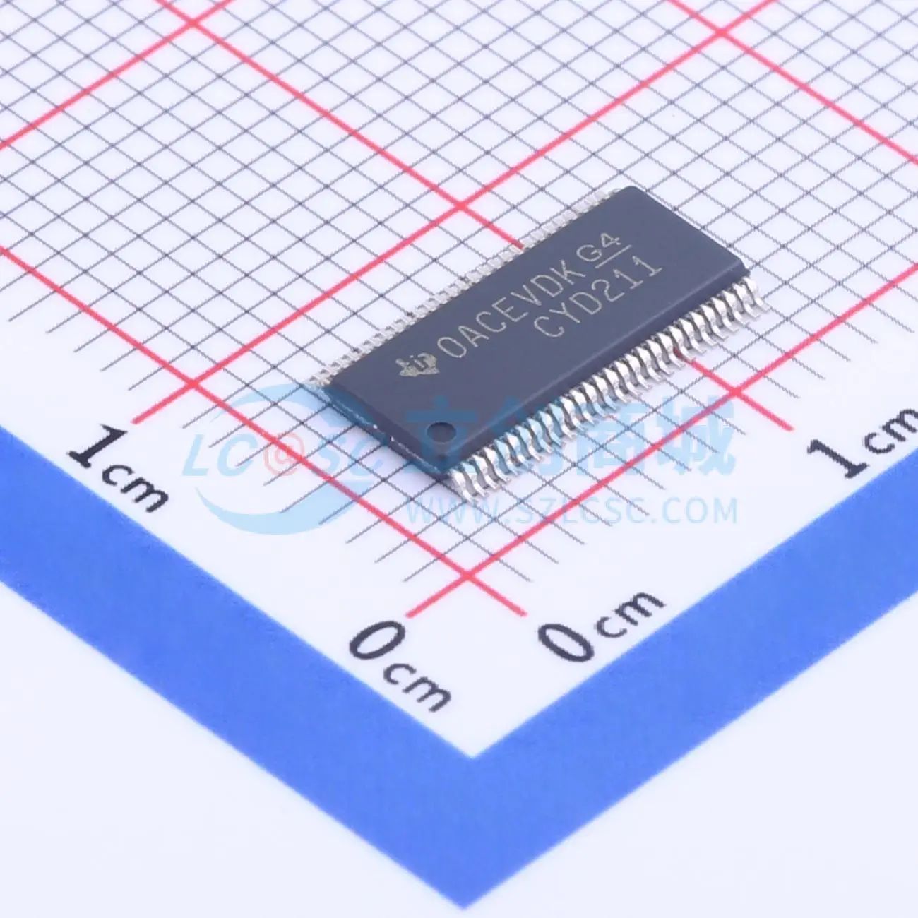 SN74CBTD16211DGVR TVSOP-56-4.4mm 信号开关/编解码器/多路复用