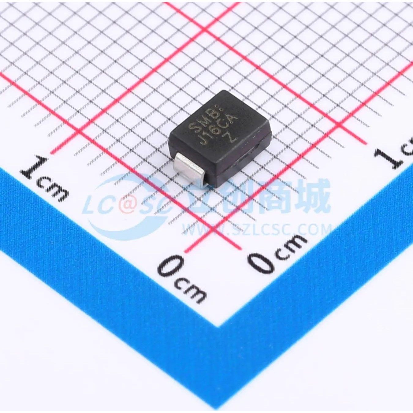 拍一发十 SMBJ16CA SMB 静电和浪涌保护(TVS/ESD) LRC原装正品 电