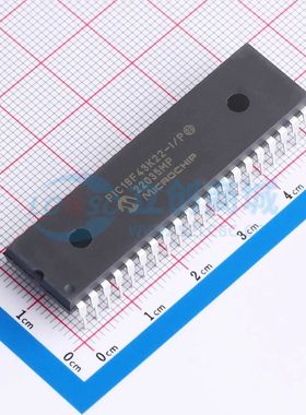 PIC18F43K22-I/P PDIP-40 单片机(MCU/MPU/SOC) 全新原装 电子元