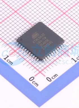 ATMEGA32-16AU TQFP-44(10x10) 单片机(MCU/MPU/SOC) 全新原装 电