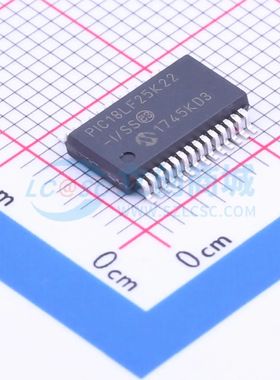 PIC18LF25K22-I/SS SSOP-28-208mil 单片机(MCU/MPU/SOC) 全新原