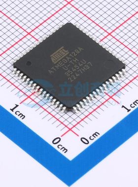 ATMEGA128A-AU TQFP-64(14x14) 单片机(MCU/MPU/SOC) 全新原装 电
