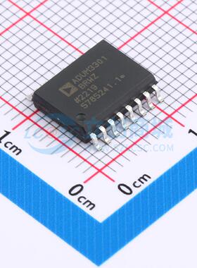 ADUM3301BRWZ SOIC-16-300mil 数字隔离器 原装正品 电子元器件配