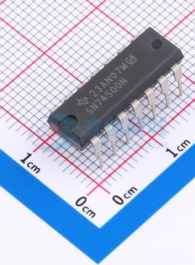 SN74S00N PDIP-14 逻辑门 TI全新正品原装 电子元件配单