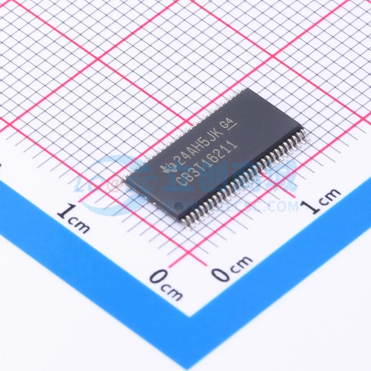 SN74CB3T16211DGGR TSSOP-56-6.1mm 信号开关/编解码器/多路复用