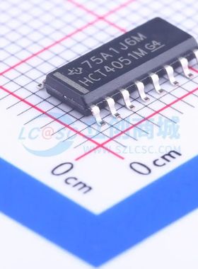 CD74HCT4051M SOIC-16 模拟开关/多路复用器 TI全新正品原装 电子