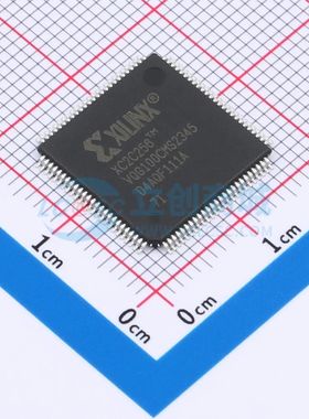 XC2C256-7VQG100I VQFP-100(14x14) 可编程逻辑器件(CPLD/FPGA) X