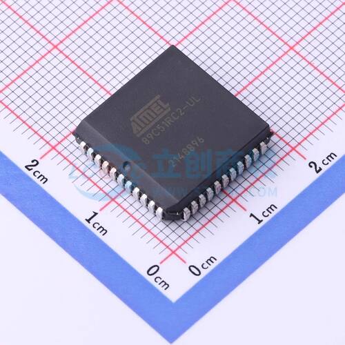AT89C51RC2-SLSUL PLCC-44(16.6x16.6) 单片机(MCU/MPU/SOC) 全新