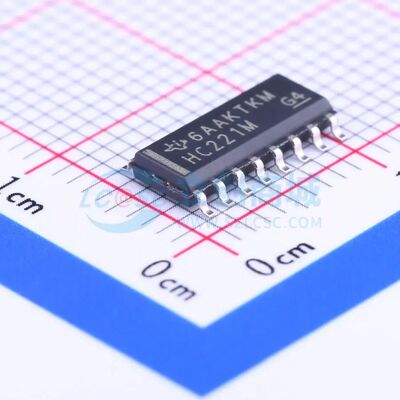 CD74HC221M96 SOIC-16 单稳态多谐振荡器 TI全新正品原装 电子元