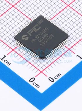PIC32MK1024GPD064-I/PT TQFP-64(10x10) 单片机(MCU/MPU/SOC) 全