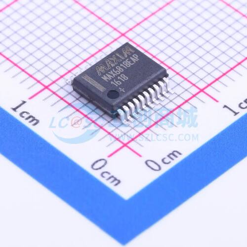 MAX6818EAP+ SSOP-20-208mil 其他接口 全新原装 电子元件配单
